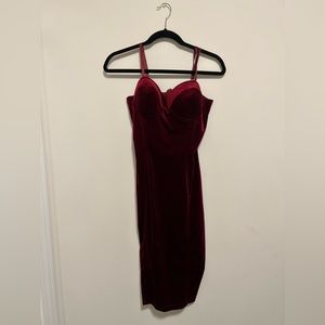 Women’s medium velvet dress